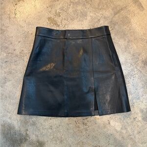 Elegant Black Mini Skirt